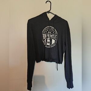 Born Primitive Crop with hoodie